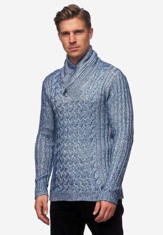 Rusty Neal Sweater in Blue: front