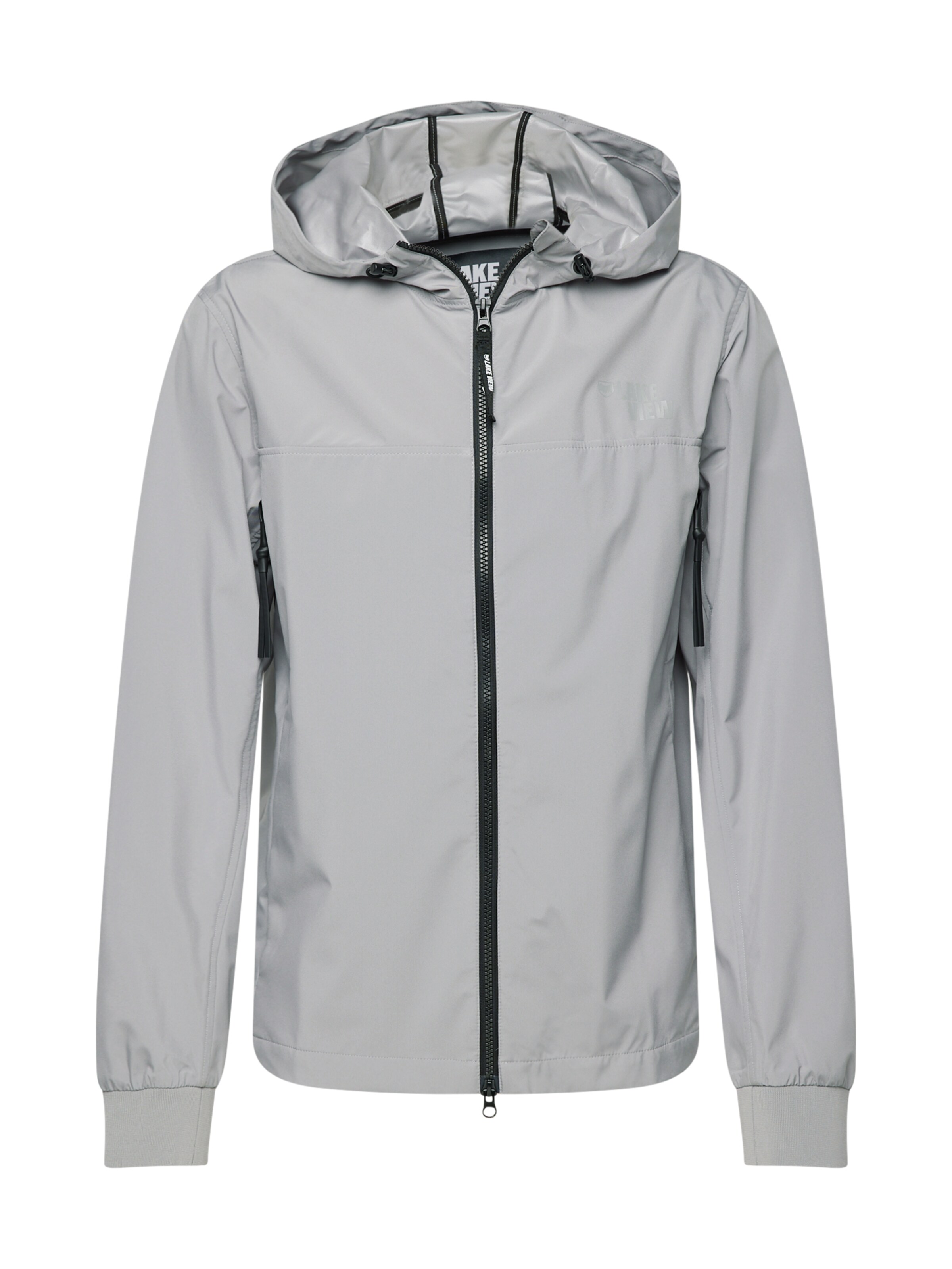 Lake View Between-Season Jacket 'Flynn' in Grey: front
