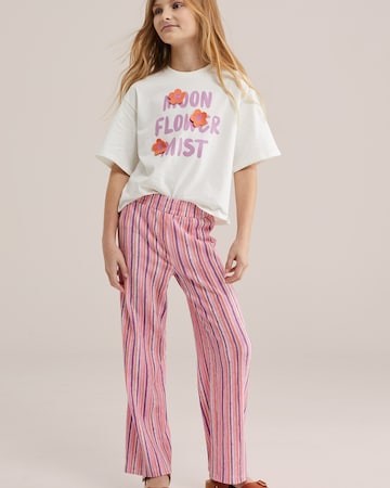 WE Fashion Regular Pants in Pink