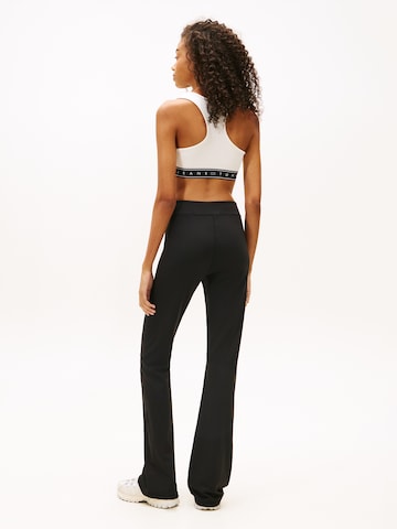 Tommy Jeans - Acampanado Leggings en negro