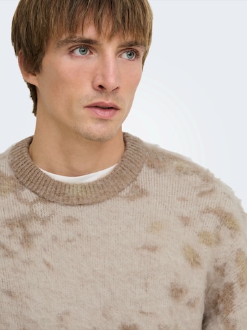 Only & Sons Neulepaita 'ONSWILLIS' värissä beige
