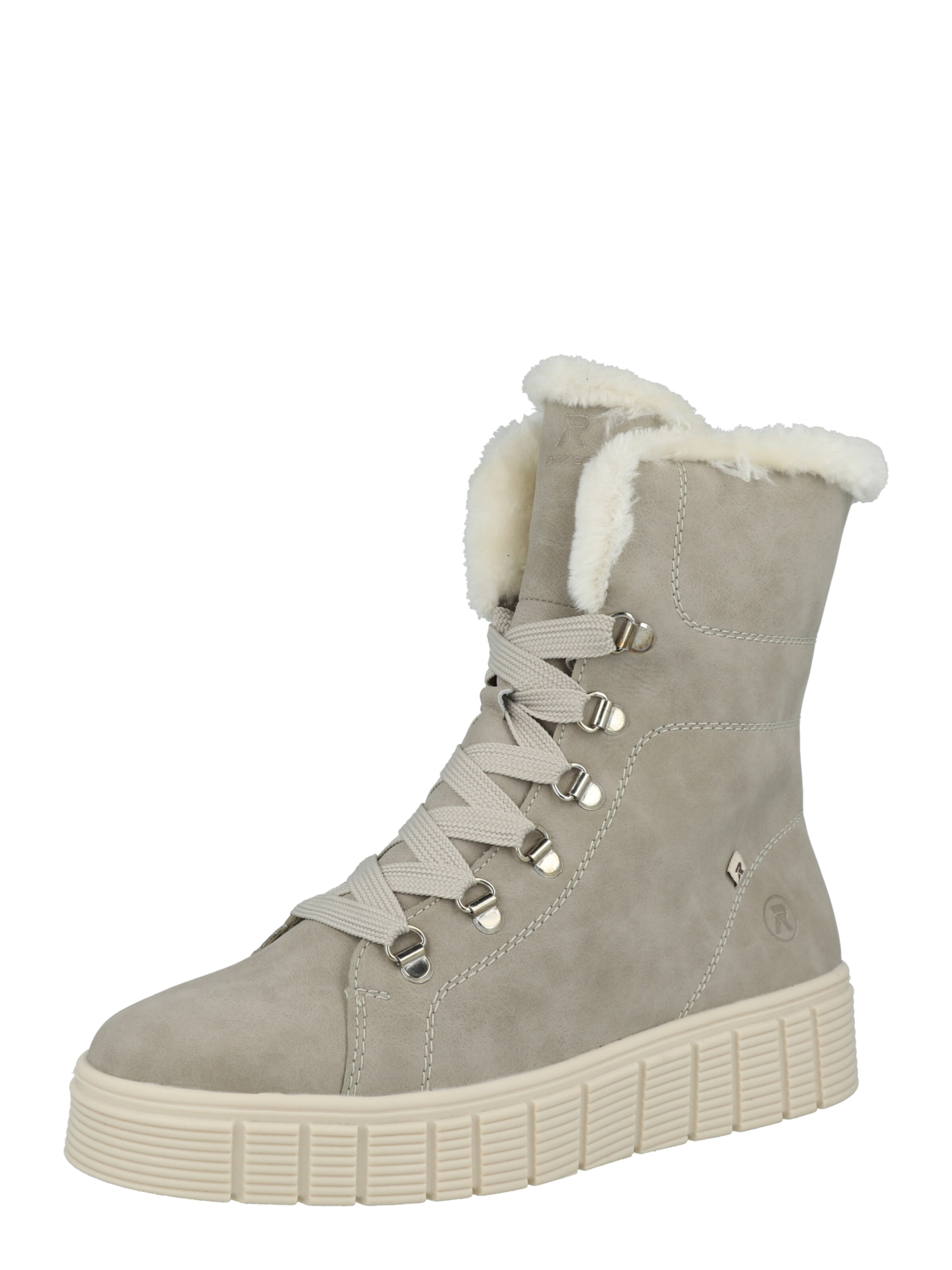 Rieker Veterlaarsjes 'Evolution' in Grijs: voorkant