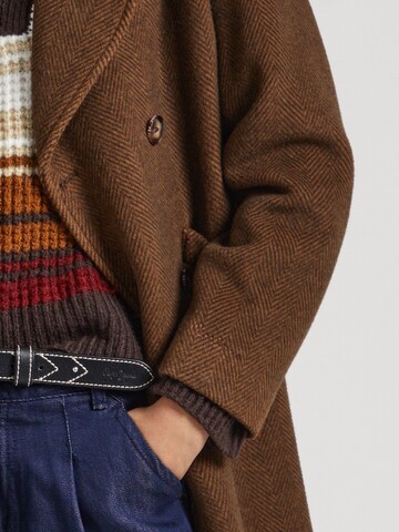 Pepe Jeans Between-Seasons Coat 'MARLIN' in Brown
