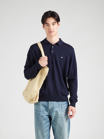 FYNCH-HATTON Trui in Blauw: voorkant