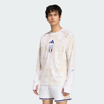 Maglia trikot 'Italien 26 Pre-Match' di ADIDAS PERFORMANCE in bianco: frontale