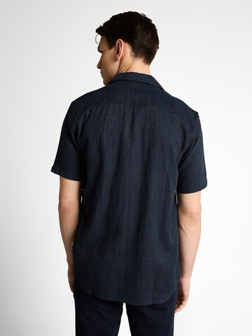 TOM TAILOR Rovný strih Košeľa - Modrá