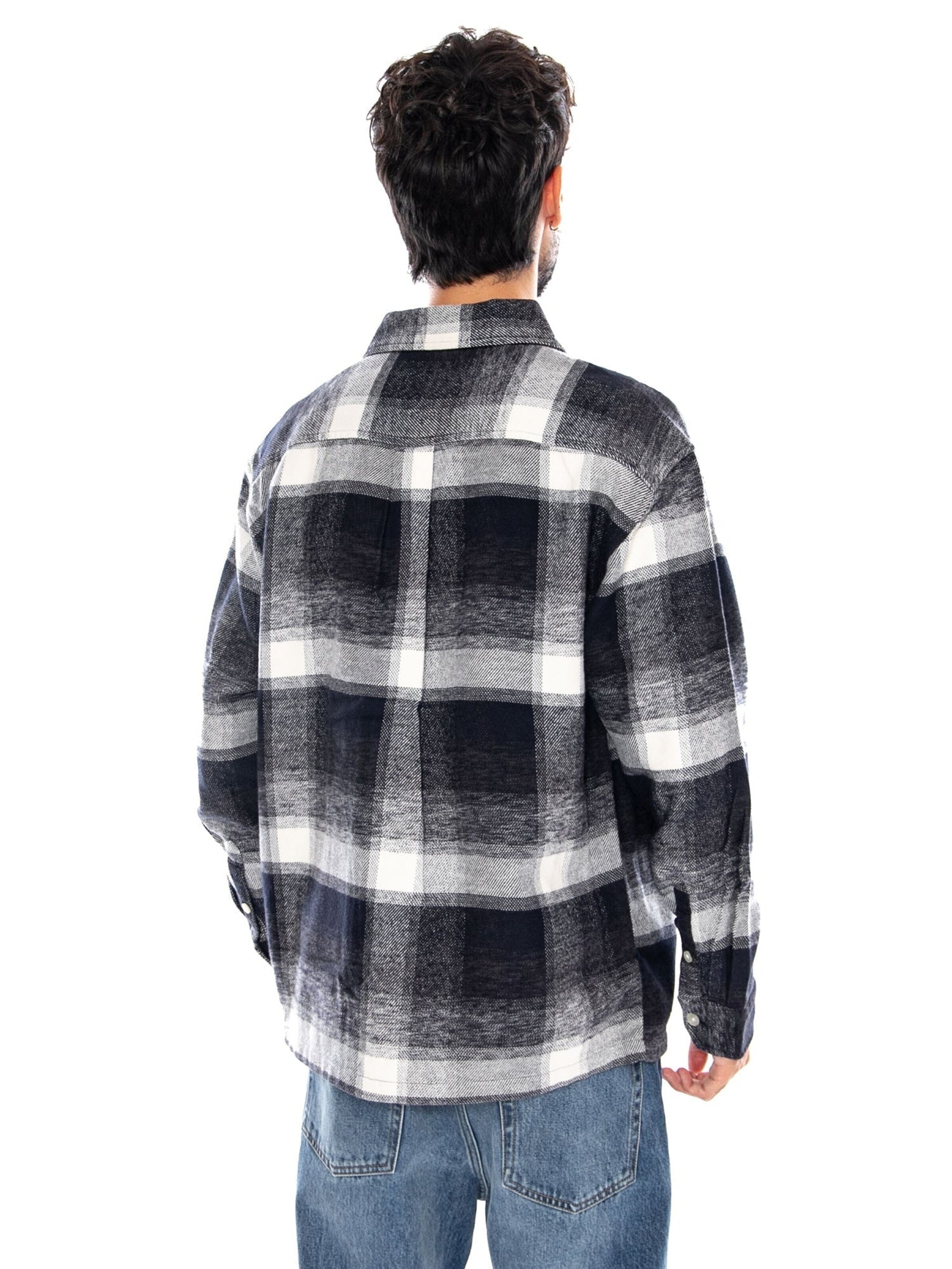 Carhartt WIP Comfort Fit Skjorte 'L/S ESTERSON SHIRT DARK NAVY' i blå
