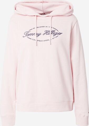 TOMMY HILFIGER Mikina – pink: přední strana