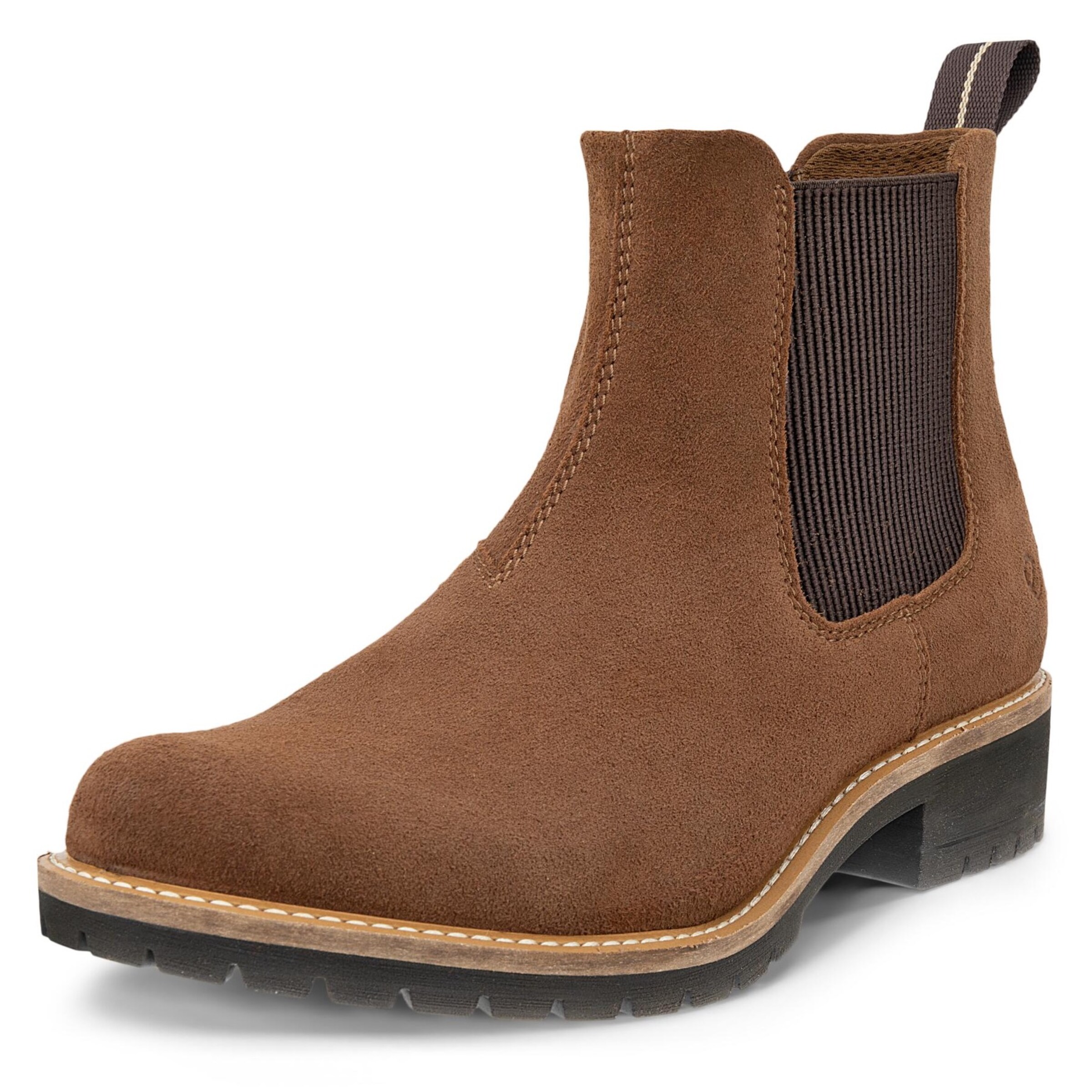 ECCO Chelsea Boots in Brown: front