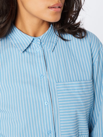 TOM TAILOR Bluse in Blau