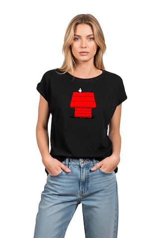 MAKAYA Shirt 'Dog House' in Black: front