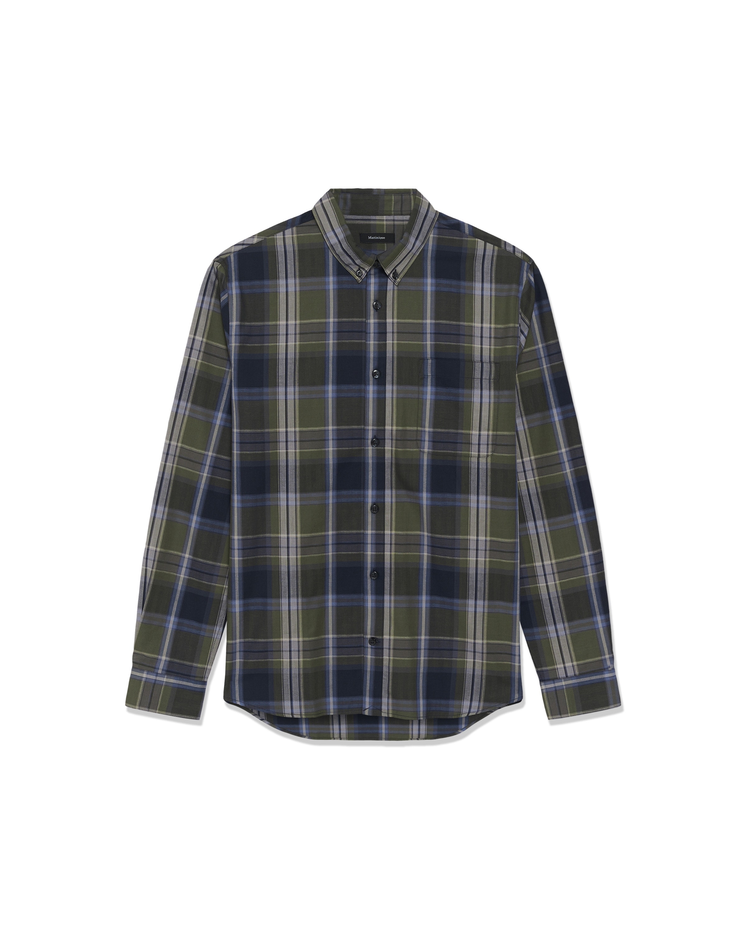Matinique - Camisa 'Trostol' em verde: frente