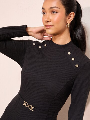 Friends Like These Πλεκτό φόρεμα σε μαύρο