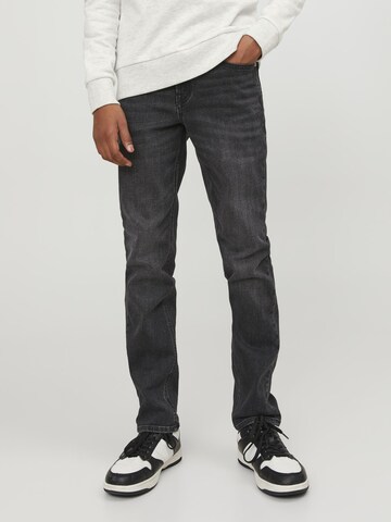 Jack & Jones Junior Regular Jeans 'Glenn' in Black: front