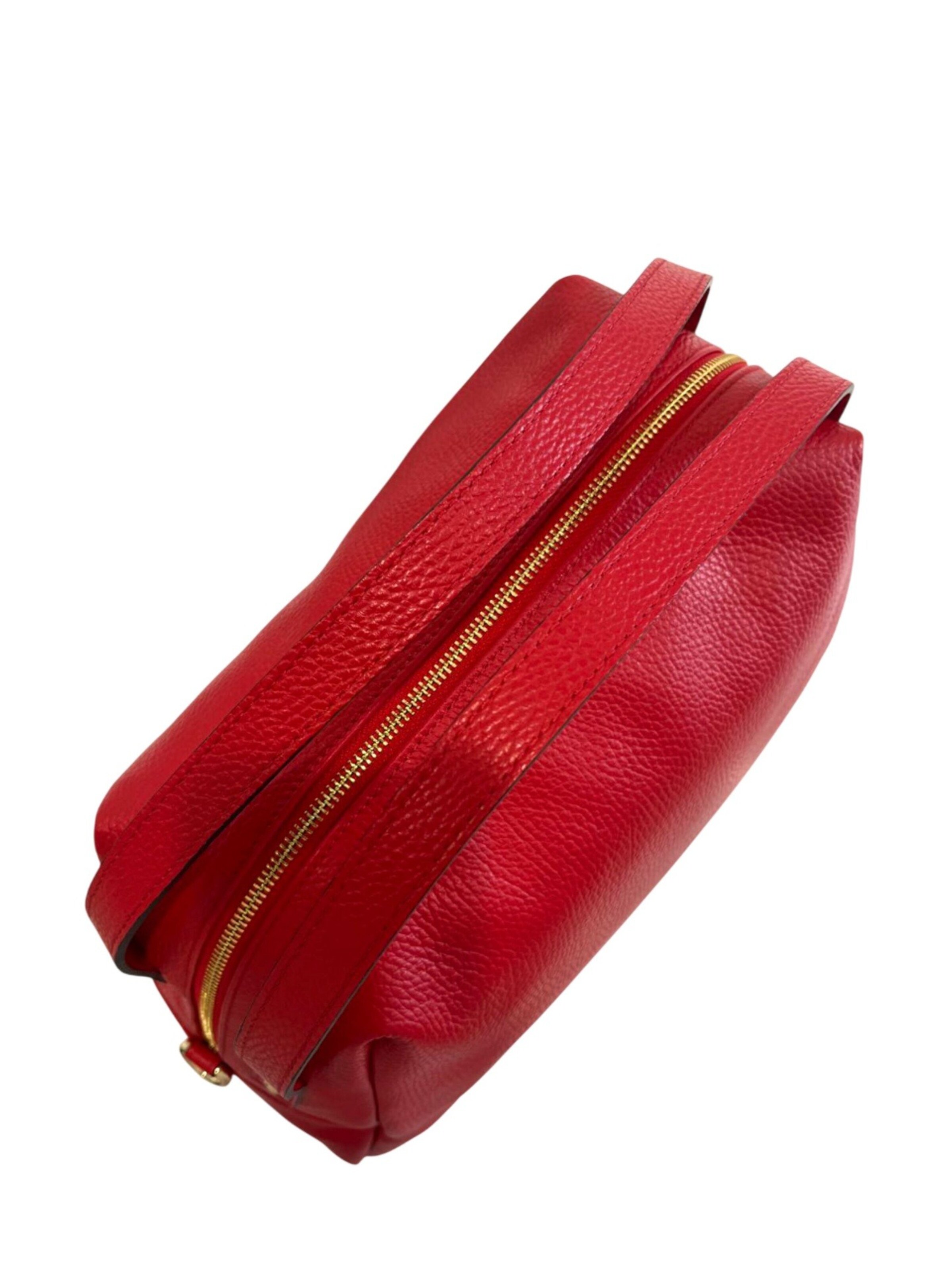 Borsa a mano 'Borsa a mano donna pelle 100% Baldinini Trend Lucca con tracolla' di Baldinini Trend in rosso