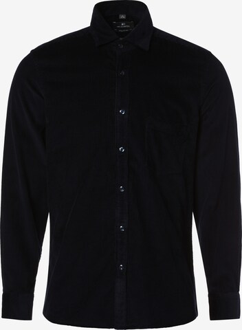 Nils Sundström Regular fit Button Up Shirt ' ' in Blue: front