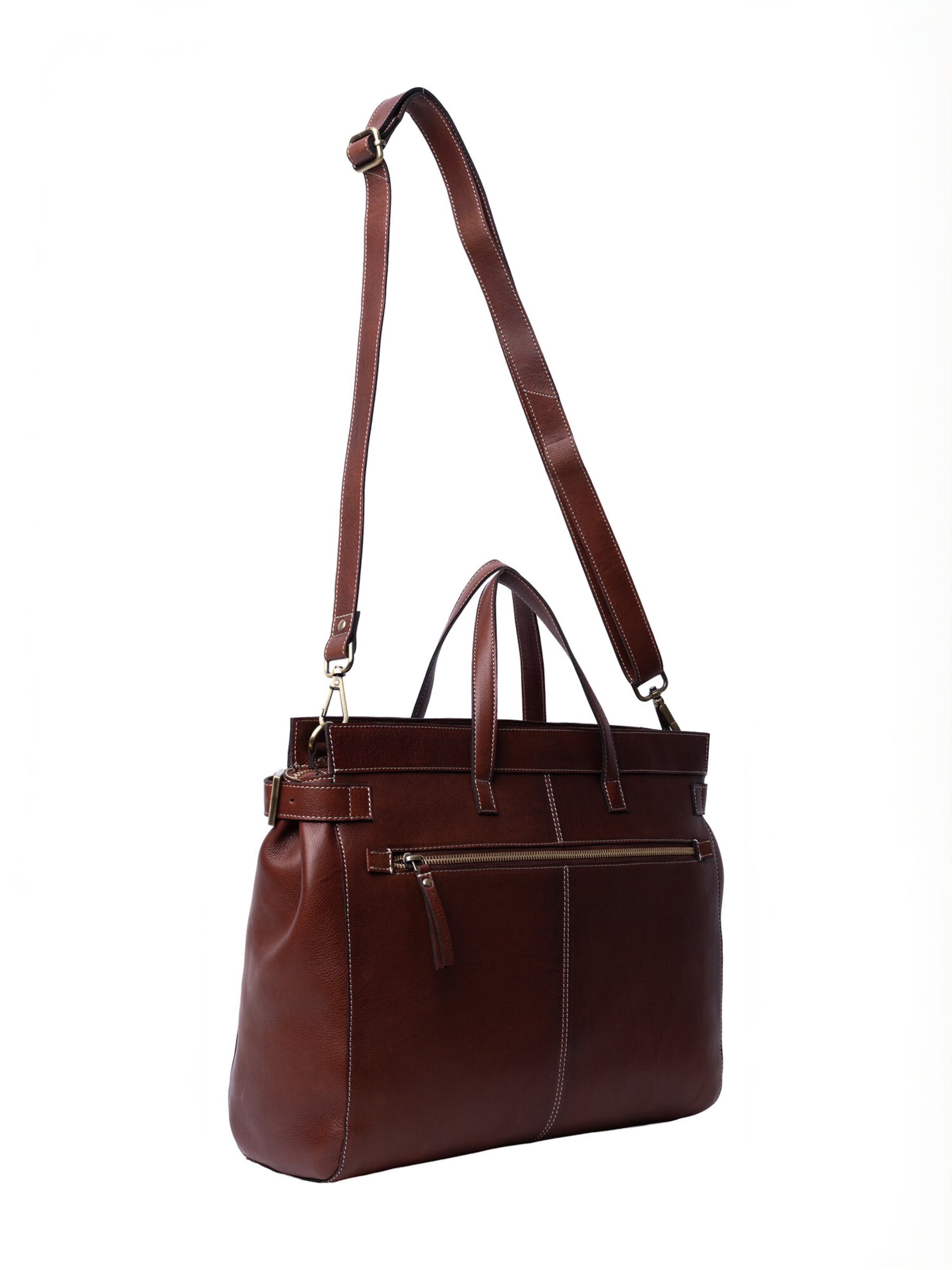 Cabas ' Siri ' RE:DESIGNED en marron : derrière