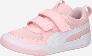 Baskets PUMA en rose : devant