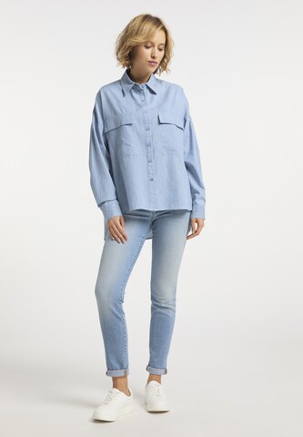 usha BLUE LABEL Blouse in Blauw