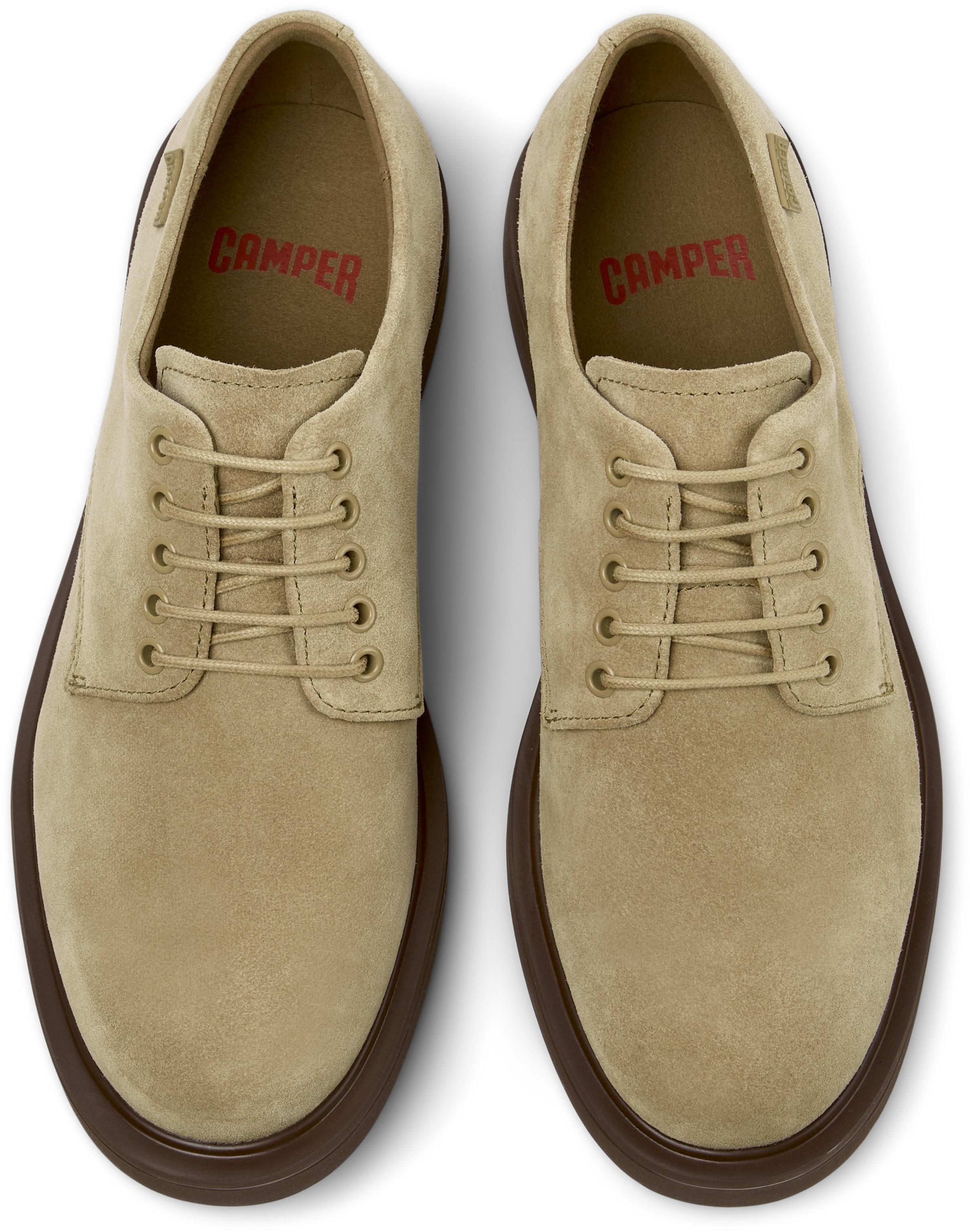 CAMPER Lace-up shoe 'Norman' in Brown