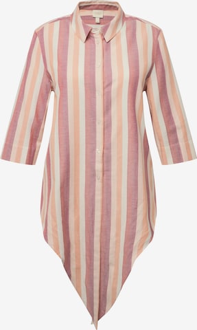 Ulla Popken Blouse in Pink: front