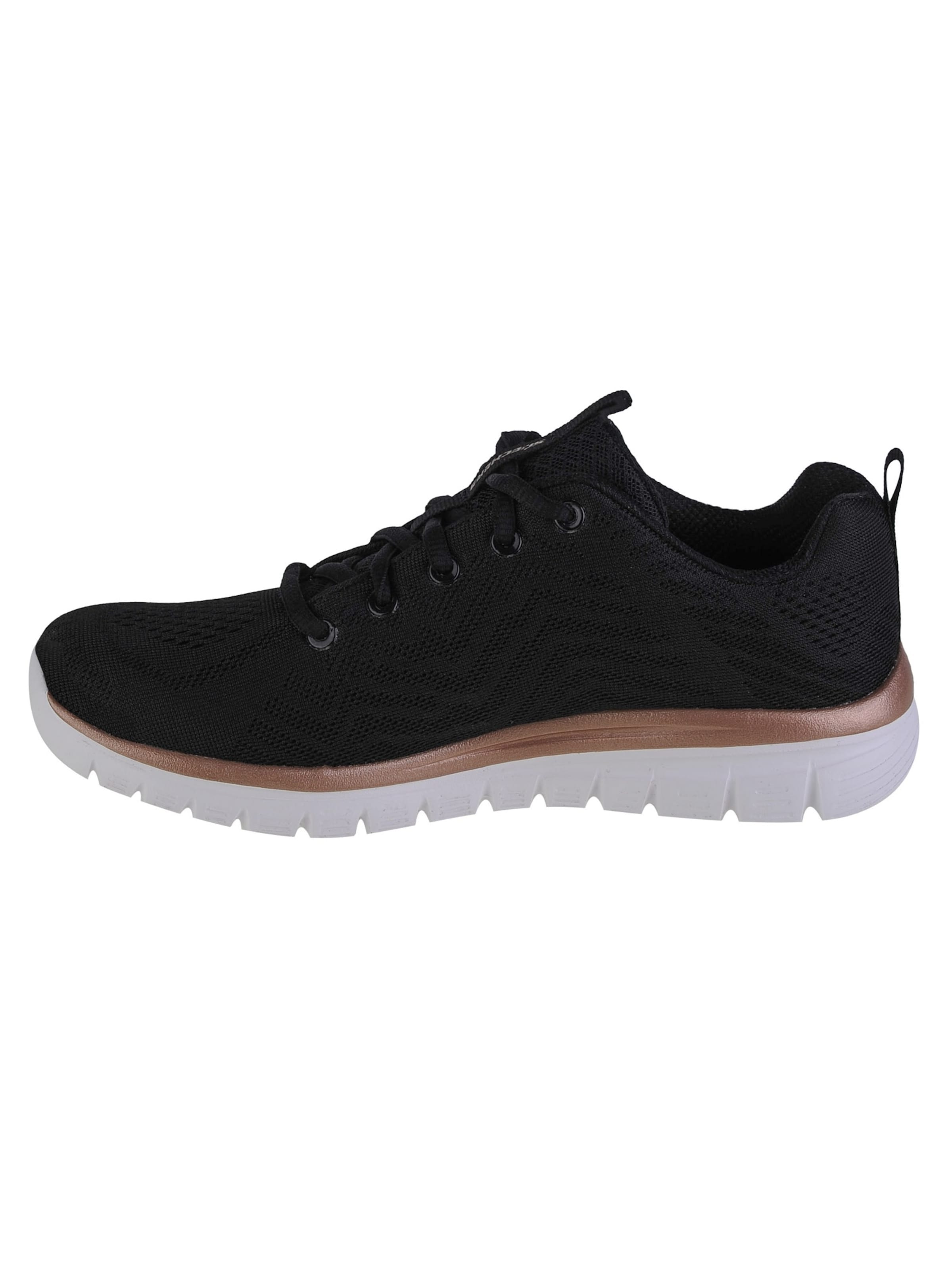 SKECHERS Sneaker low 'Graceful - Get Connected' in Schwarz