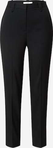 ESPRIT Slim fit Pleated Pants in Black: front