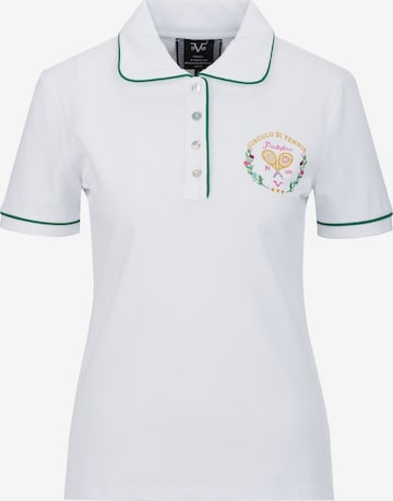 19V69 ITALIA Shirt 'Bibi Tennis 2' in White: front