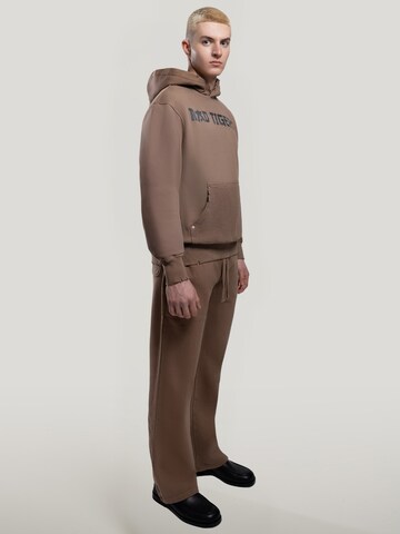 MAD TIGERS Sweatshirt 'Vintage' in Brown