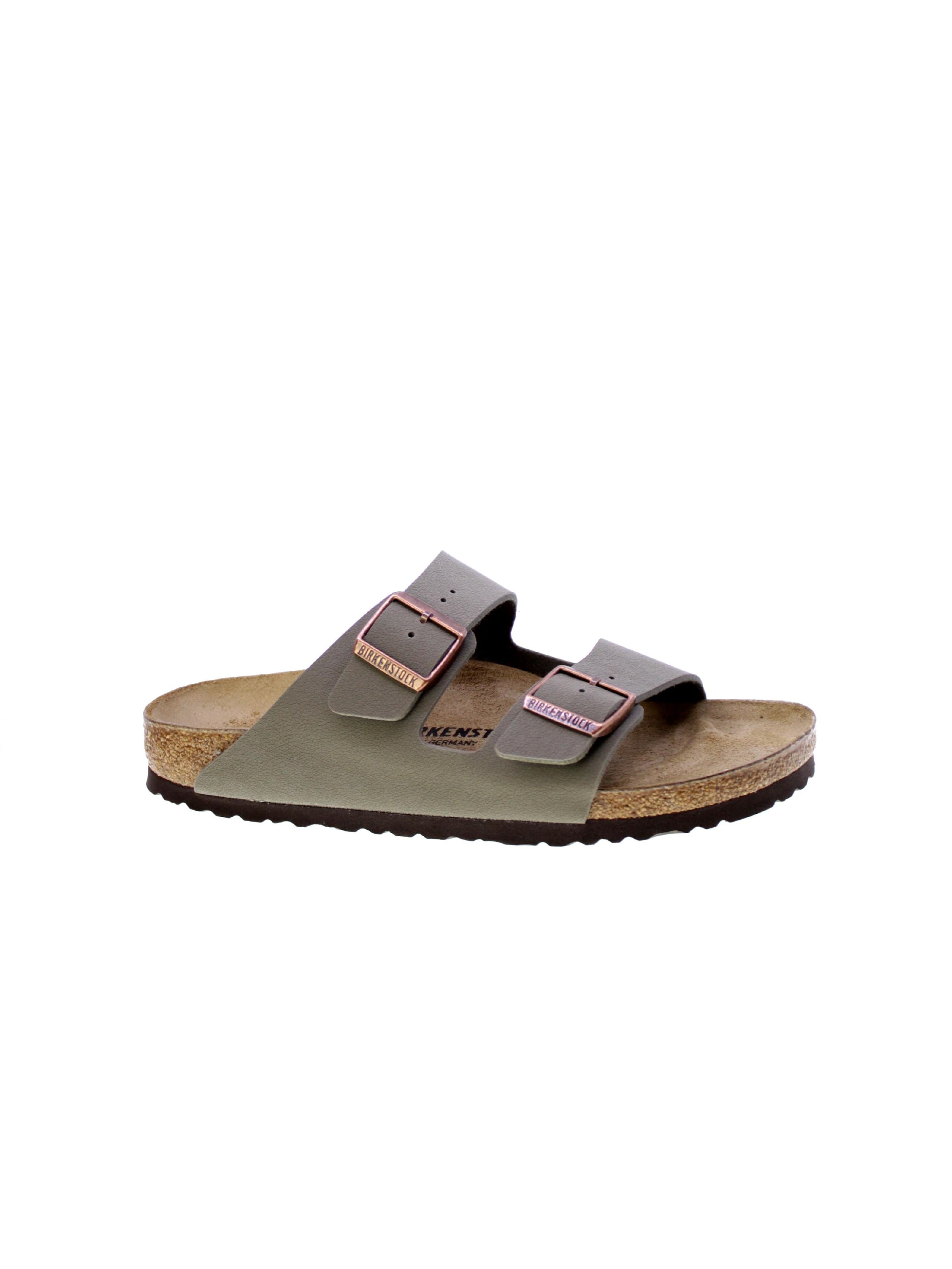 Sandalo di BIRKENSTOCK in grigio: frontale