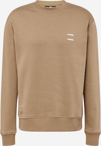 Samsøe Samsøe Sweatshirt 'JOEL' in Brown: front