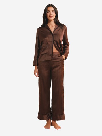 Pantaloncini da pigiama 'Artlight' di ETAM in marrone