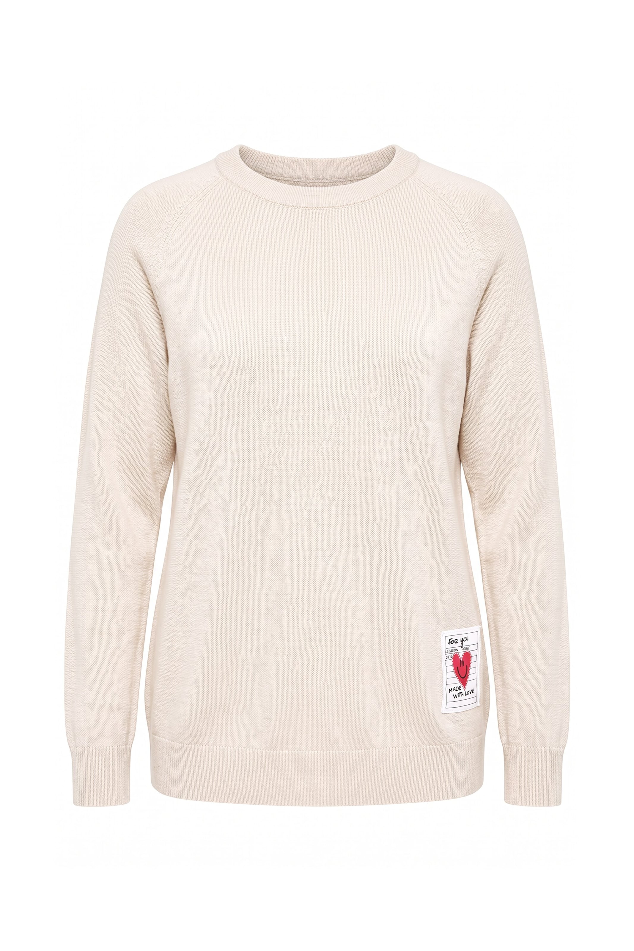 MIAMODA Trui in Beige: voorkant