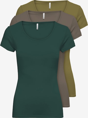 ONLY Shirt in Brown: front