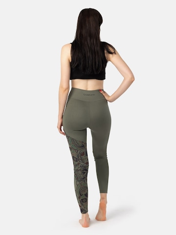 LEAFLETIC Skinny Leggings 'Leafletic Women`s Long Length Legging' in Green