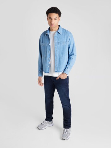 Studio Seidensticker Regular fit Button Up Shirt in Blue