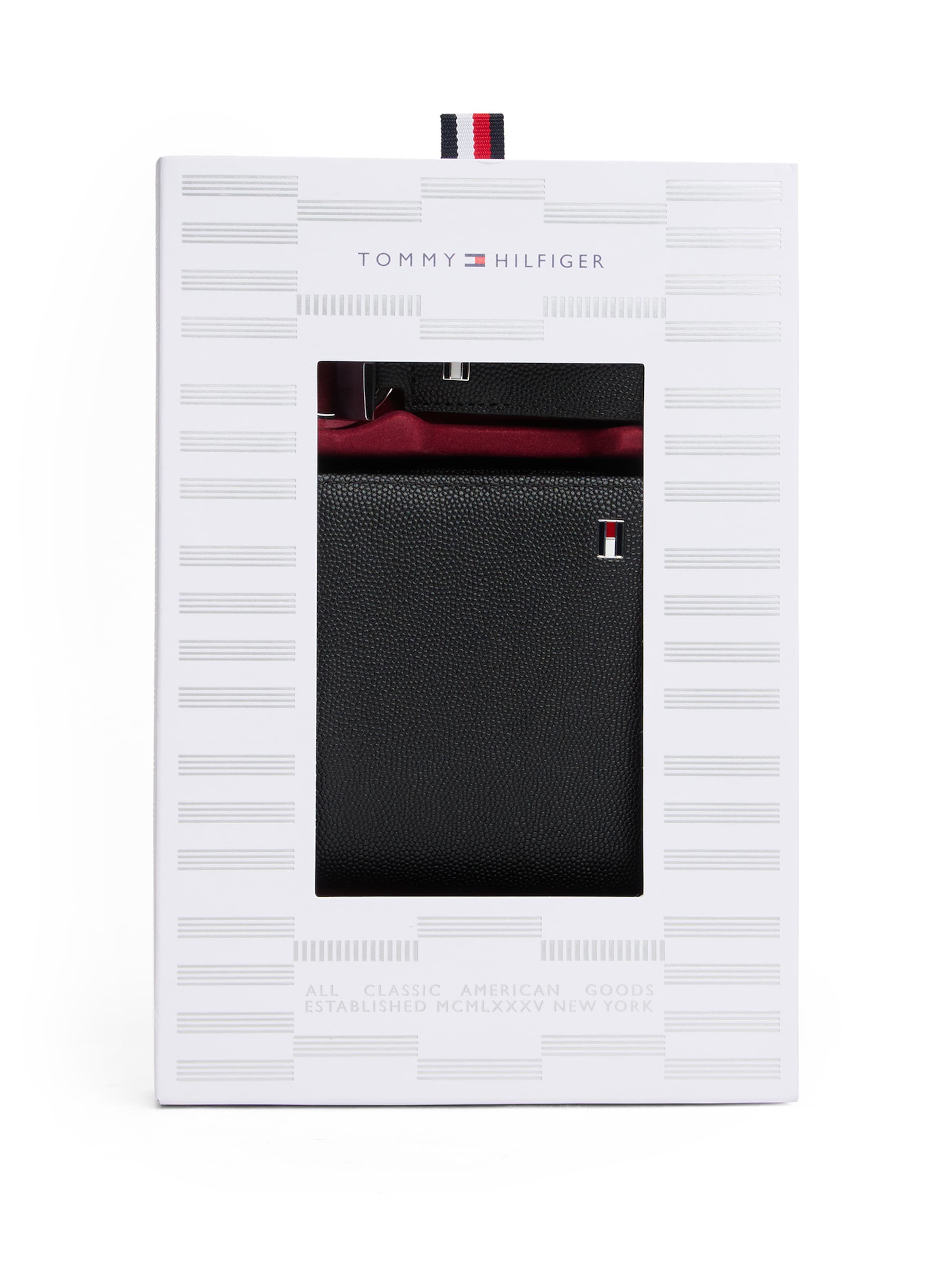 Porte-monnaies TOMMY HILFIGER en noir