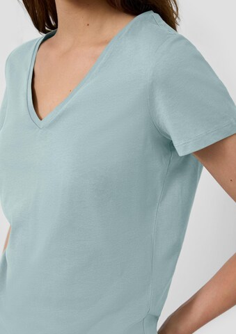 QS T-Shirt in Blau