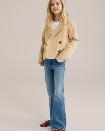 WE Fashion Knit cardigan in White