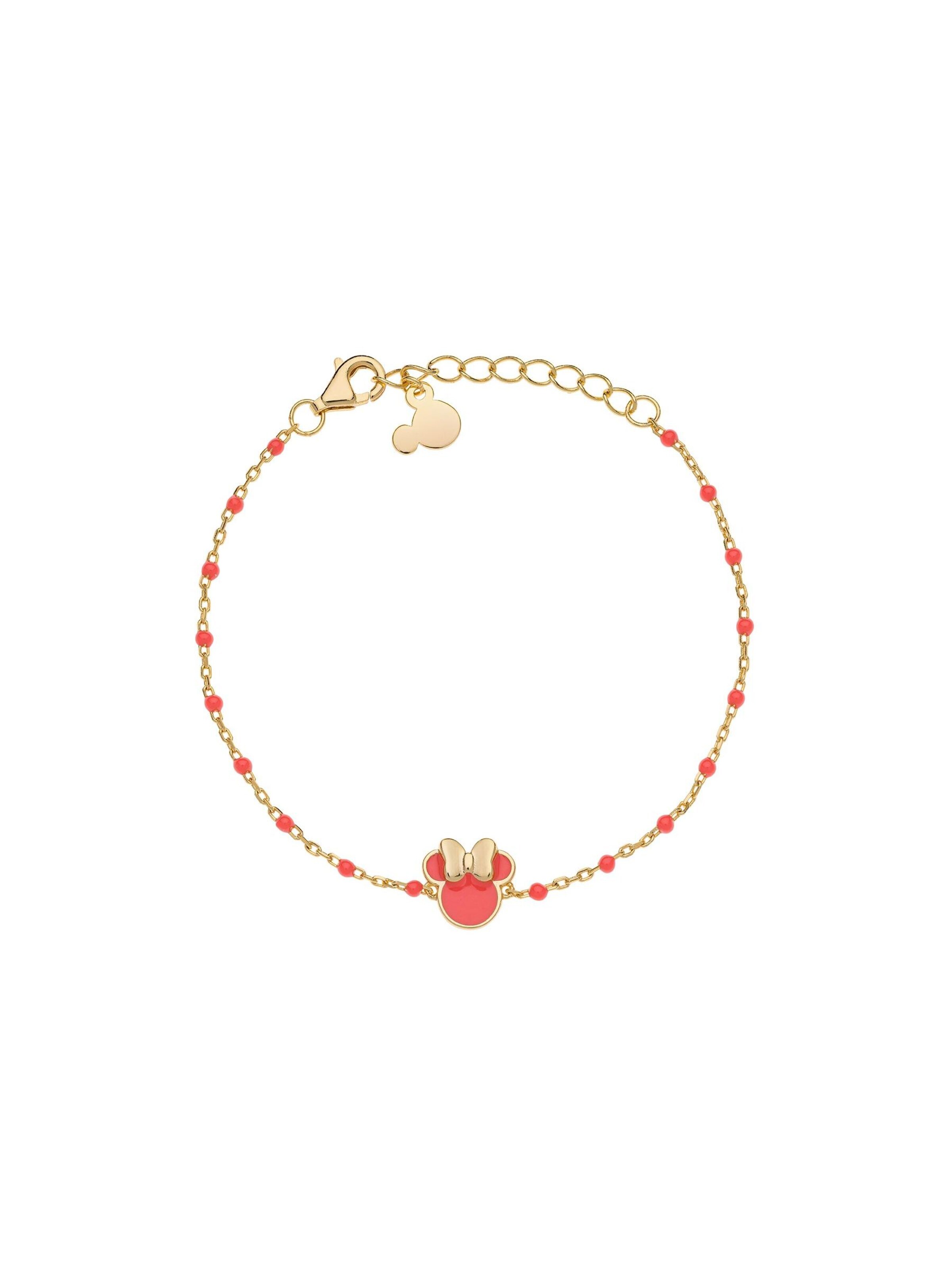 Bijou 'Armband Mickey Mouse' DISNEY en rose : devant