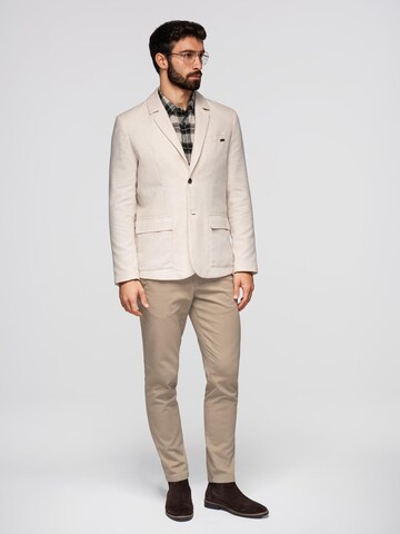 Ombre Regular fit Business-colbert in Beige