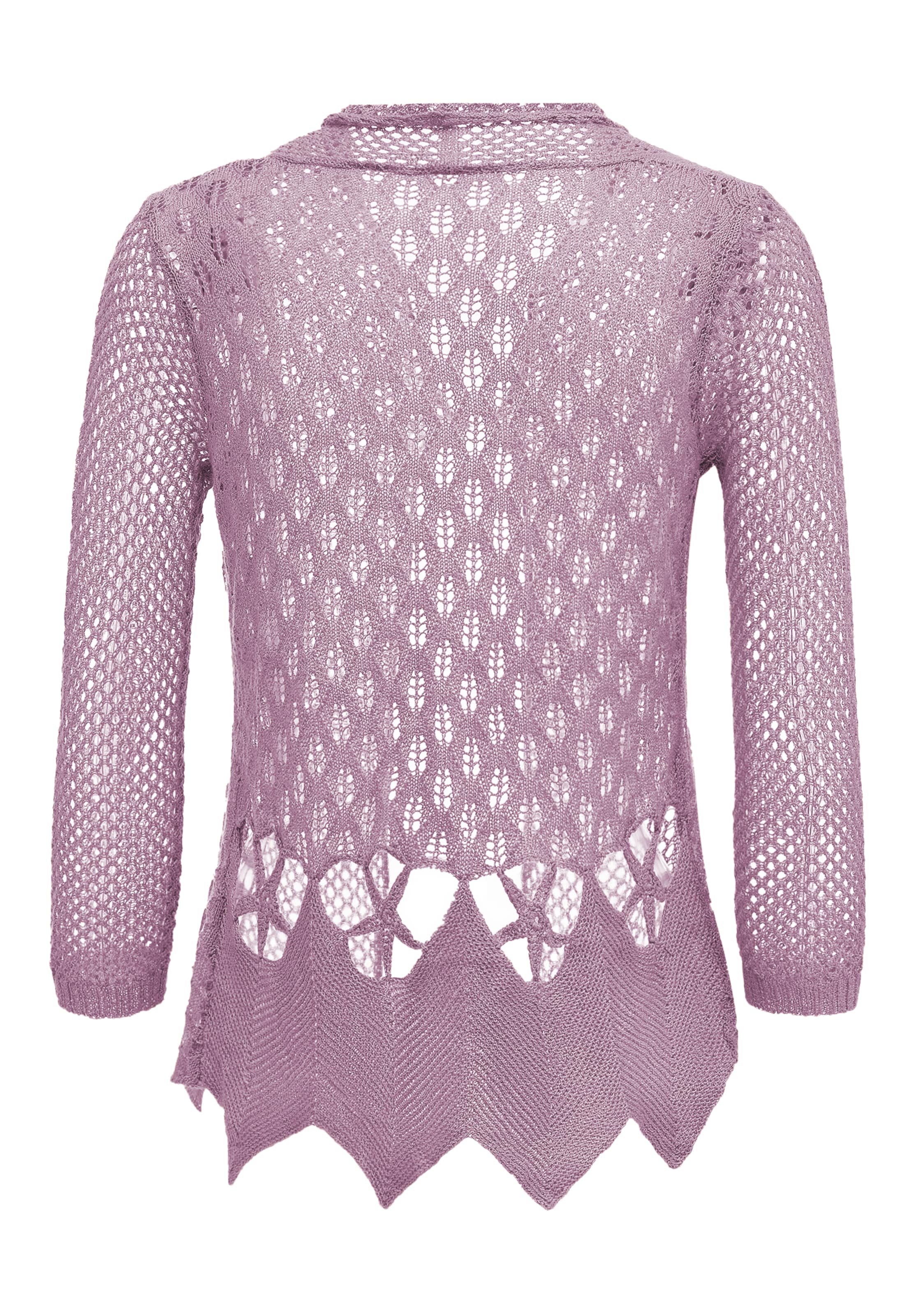 IKITA - Casaco de malha em roxo