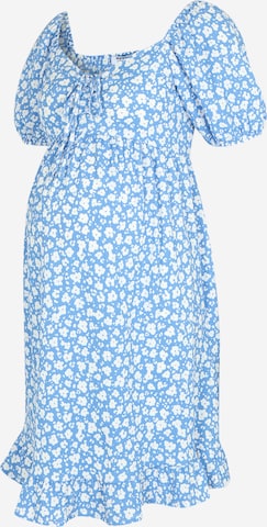 Dorothy Perkins Maternity Dress 'Ditsy' in Blue: front