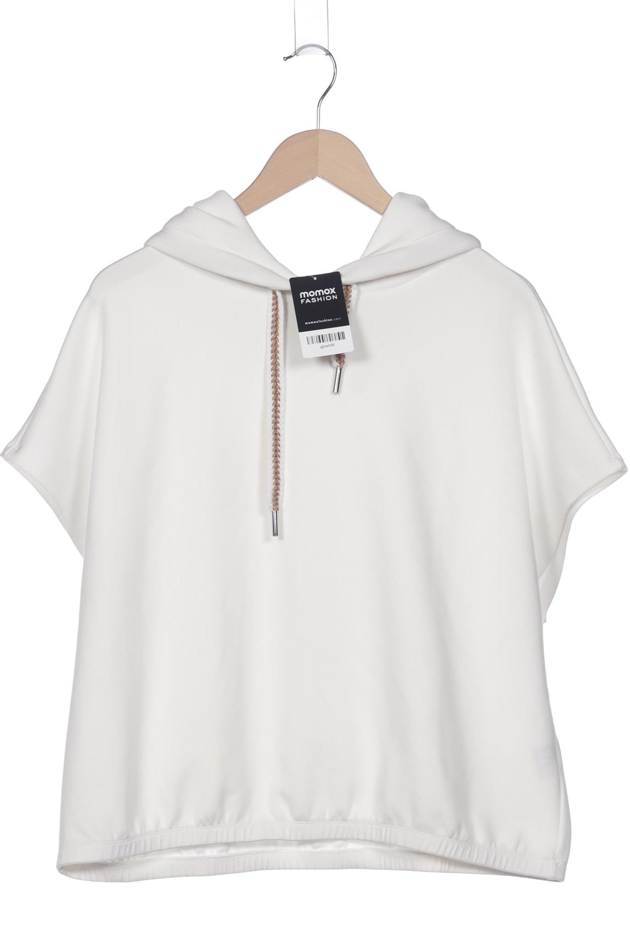 zero Kapuzenpullover XXL in Weiß: Vorderseite