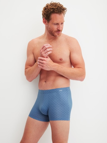 CALIDA Boxershorts 'Cotton Code Design' in Blau: Vorderseite