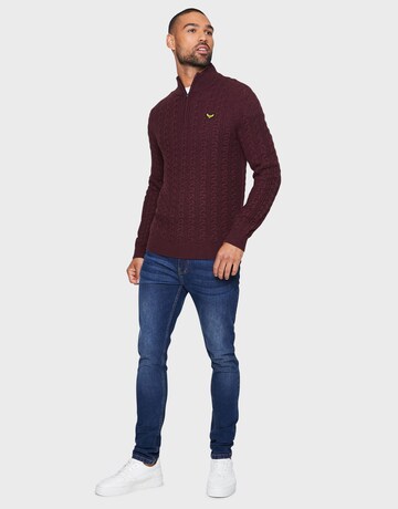 Threadbare Sweater 'Swindon' in Red