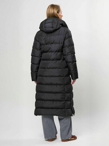 U.S. POLO ASSN. Wintermantel 'UWLisa' in Schwarz: Rückseite