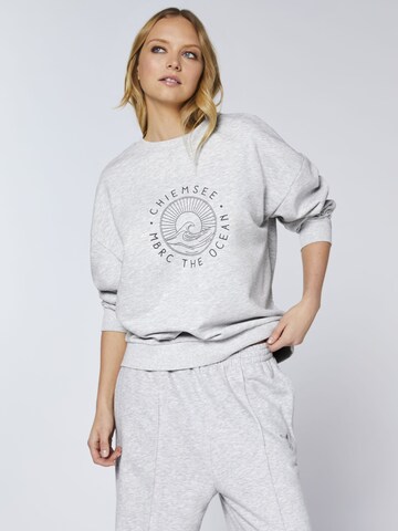 CHIEMSEE Sweatshirt in Grey: front