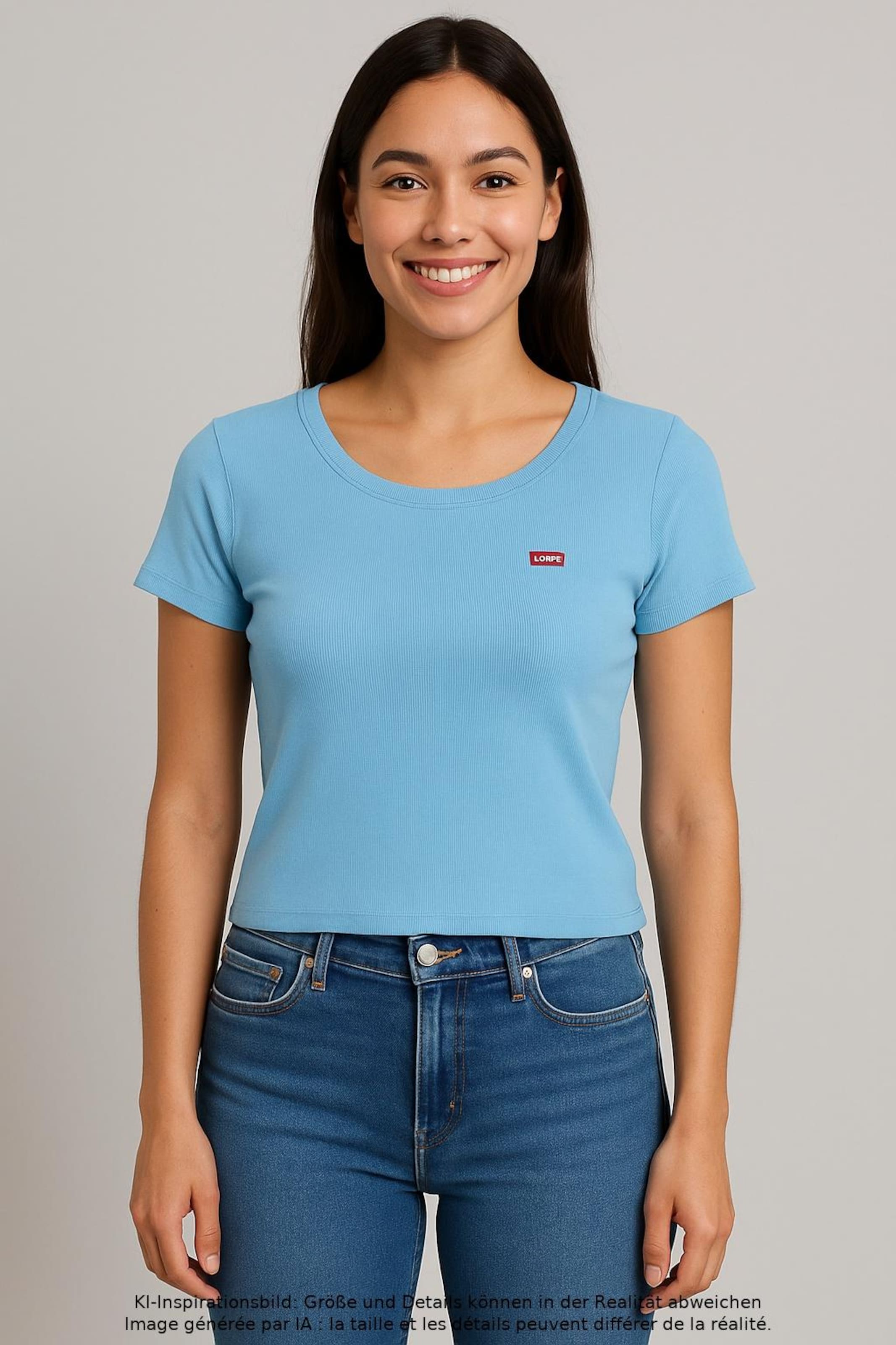 LEVI'S ® T-Shirt S in Blau: Vorderseite