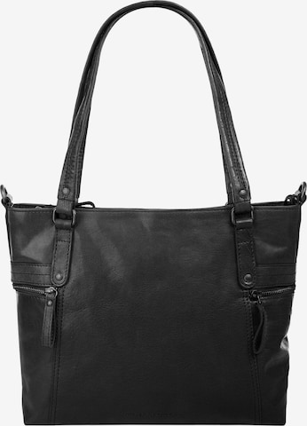 Spikes & Sparrow - Shopper en negro: frente